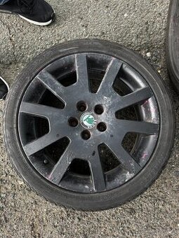 Alu kola 5x100 R16 Spider Škoda Fabia RS