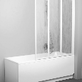 Zástěna na vanu - zasunovací 120x138 cm - 1