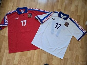 Czech Republic dres Puma 17 Smicer XL 96/97