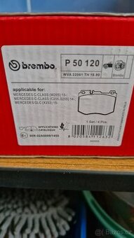 BREMBO P 50 120 Brzdové destičky - 1