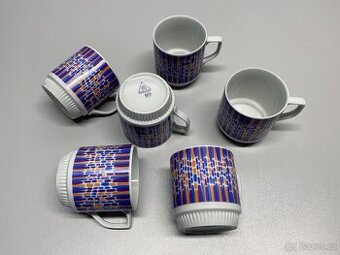 hrneček retro hrneček starý hrneček hrnečky sběratelské sada