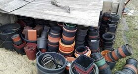 Květináče - různé velikosti a barvy