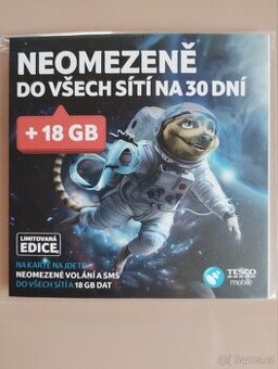 SIM karta pěkné číslo