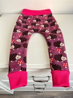 Dívčí softsheelove kalhoty