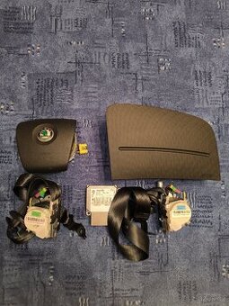 Sada airbag Škoda fabia 2 , 5J předfacelift, Roomster