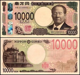 Japonsko - 10 000 Jenů bankovka, 2024, UNC
