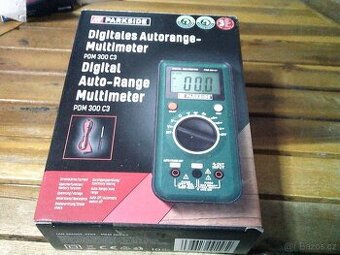 Nový digitální multimetr - automatické nastavení