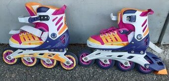 Dětské rostoucí kolečkové brusle COOLSLIDE velikost 35-38