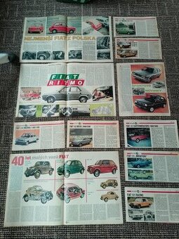 Fiat-články, výstřižky