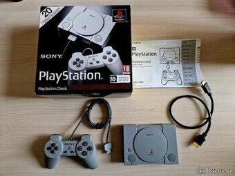 Playstation 1 s krabici + 20her limited edice