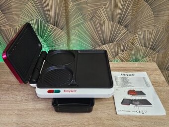 1000W ELEKTRICKÝ GRIL BEPER P101CUD500 4v1