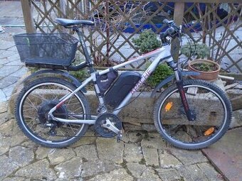 upravené elektrokolo za cenu baterie