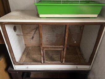 Dřevěná voliéra 60 x 90 x 40