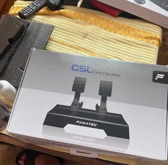 Fanatec CSL Elite Pedals+Clubsport USB Adapter