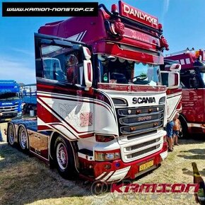 Scania R 500 V8 TOP analog tacho 