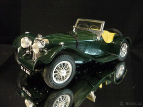 Jaguar SS100 1937 zelený Bburago 1/18