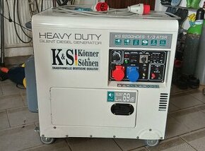 Eektrocentrálu 400V/230V Könner @Söhnen KS 9200HDES-1/3