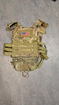 Plate Carrier/Nosič Plátů Multi-cam