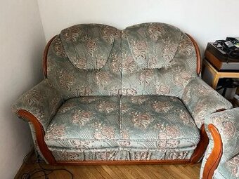 Masivní romantická sedačka (pohovka, sofa, gauč)