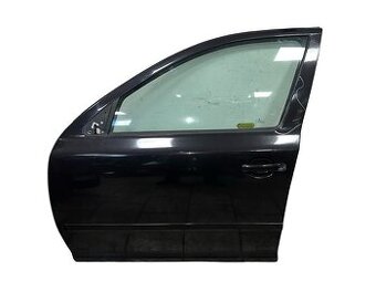 Levé přední dveře černá LF9R Škoda Octavia 2 r.v. 2008