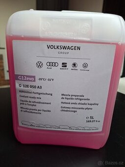 Nová chladicí kapalina ŠKODA G12 Evo do -35C 5L