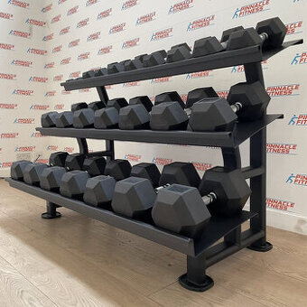 jednoručky činky - HEXA - sada 385kg