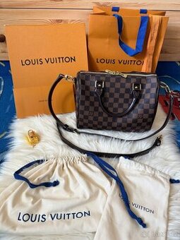 Lv Speedy Bandouliere Damier Ebene 25