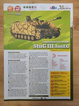 Vystřihovánky Stug III, Mercedes ML 350 a Nectus z ABC