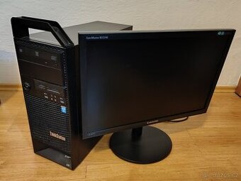 Počítač s monitorem LCD 21,5'',Intel 3.70GHz, 8GB RAM, 500