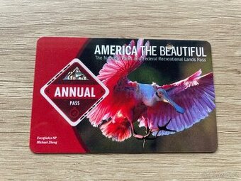 Annual pass America the beautiful, platny do 04/2026 - 1
