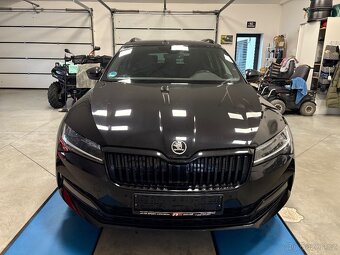 Superb 3 2TDI DSG 147kw Sportline Virtual Matrix M.rok2023