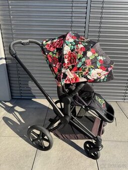 Cybex Priam 4 + Seat Pack Spring Blossom dark