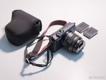 Canon M200, objektiv 15-45mm, příslušenství