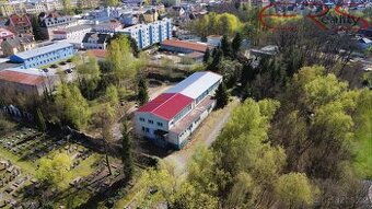 Komerční pozemek 3993 m2 s halou - Liberec I-Staré Město