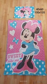Dětské dívčí povlečení s Minnie.