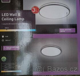 NOVÉ LED STROPNÍ SVÍTIDLO 18W 1850LM - 1