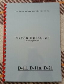 Návod dělička k frézkám DU, D1, D11