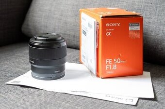 SONY FE 50mm F1.8 jako nový