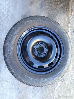 Rezerva 5x100 R15 ET38 + 195/65 R15 - JAKO NOVÁ