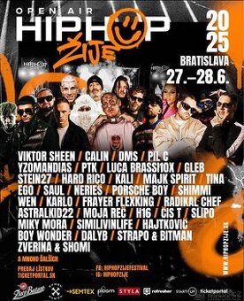 HIP HOP ŽIJE BRATISLAVA - klasicky vstup