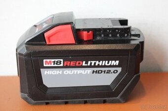 Akumulátor Milwaukee M18 12.0 Ah HIGH OUTPUT