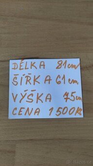 Zahradní stolek - 1