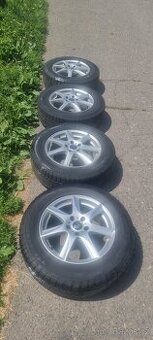 Alu kola Enzo 17" 5x114,3 s pneu 225/65/17 M+S, sada -Hond