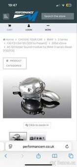Bmw Ac schnitzer sound module f31/30 diesel