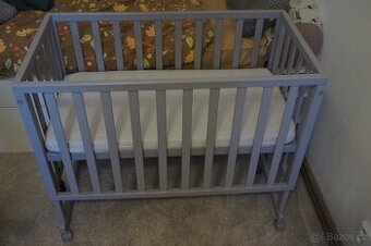 Dřevěná postýlka Roba 90x45