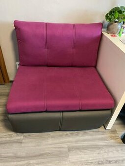 NOVE rozkládací křeslo s úložným prostorem