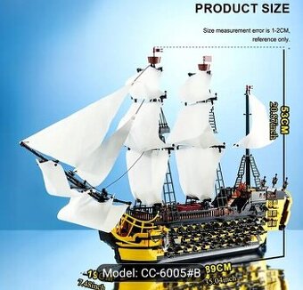 Stavebnice "lego" Endreavord piráti z Karibiku