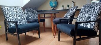 Vintage křesla po repasi