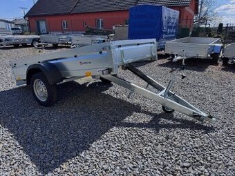 Přívěsný vozík 252x130 cm, sklopný, 750kg, 130km/h