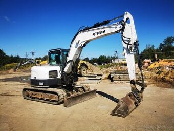 Minibagr bagr bobcat E80 ne yanmar.kubota.jcb.cat